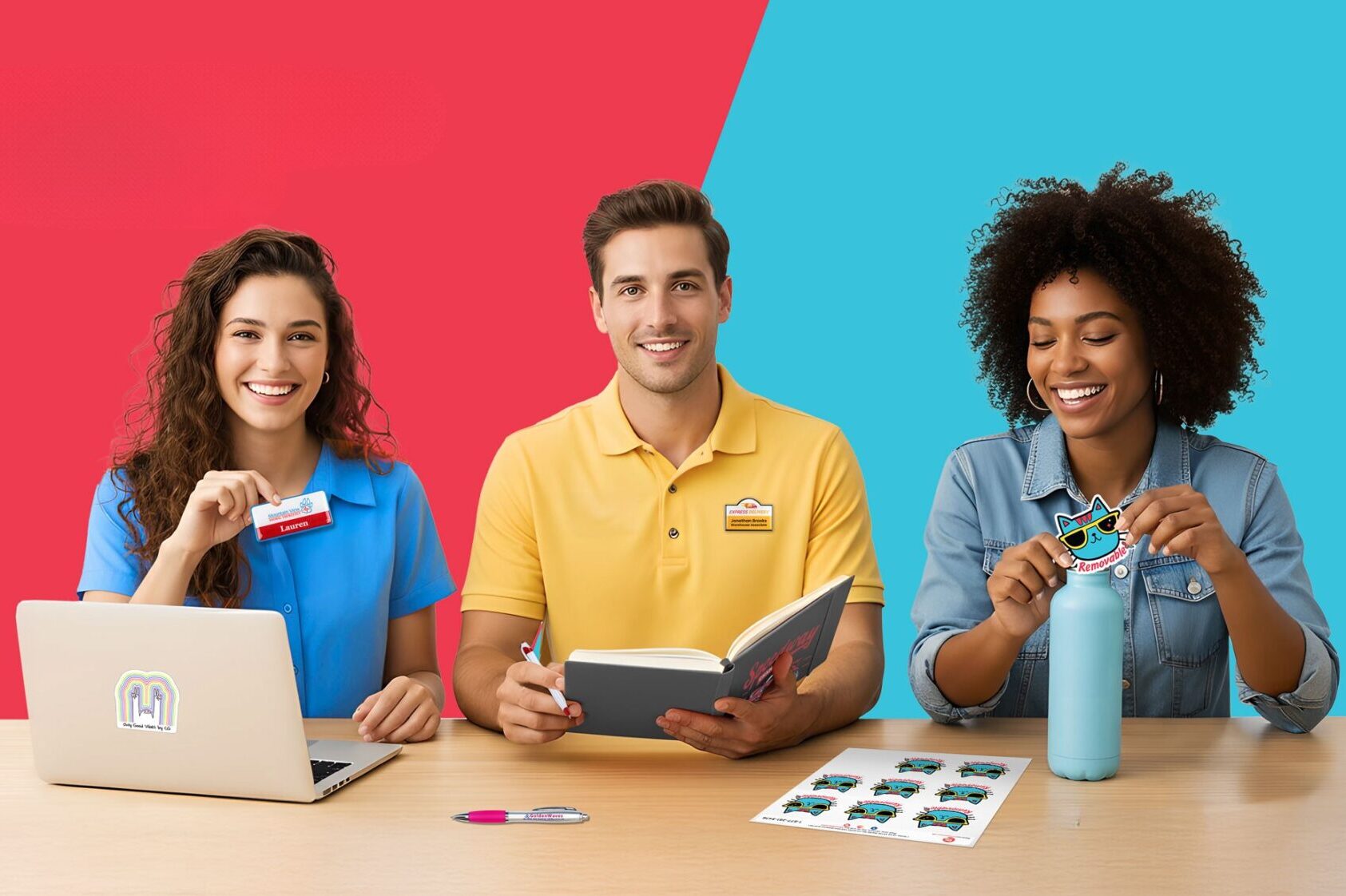 Image credit: Custom Genie Facebook - world emblem