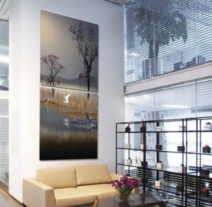 Metal Print in Lobby