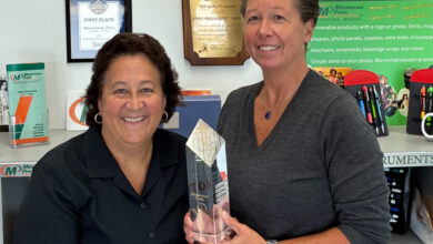 Karen Fraielli & Valerie Chanoux (Image courtesy of Minuteman Press)