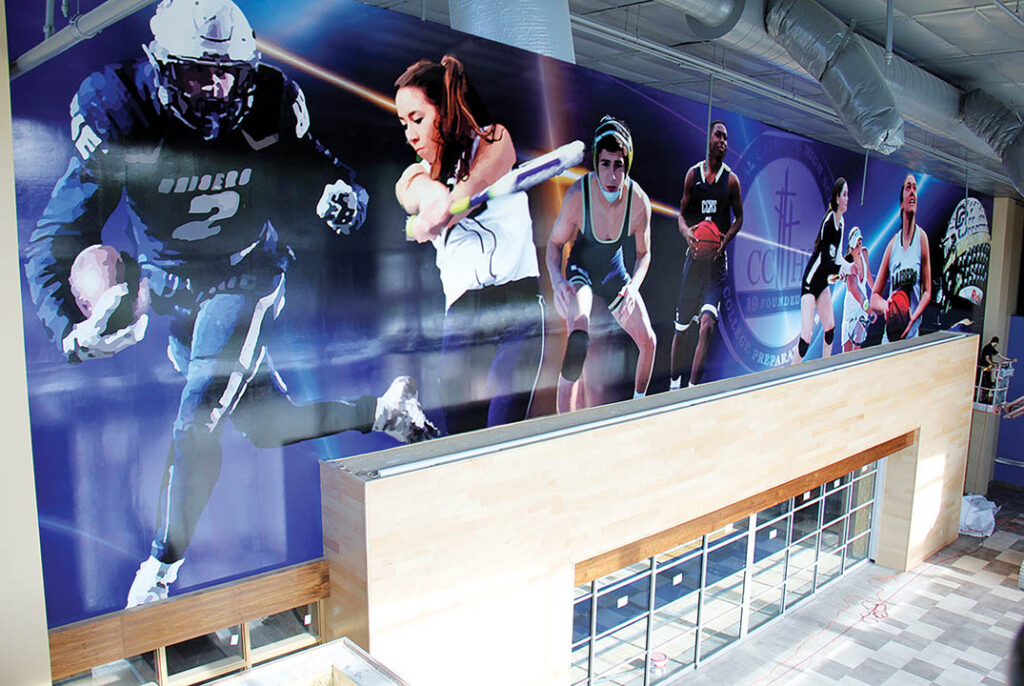 Gym Lobby Wrap