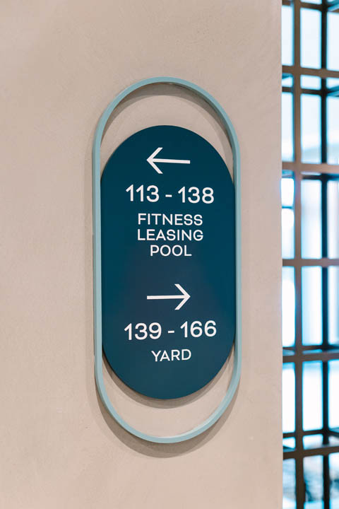 Wayfinding Directional Photo Taken by Megan Morales