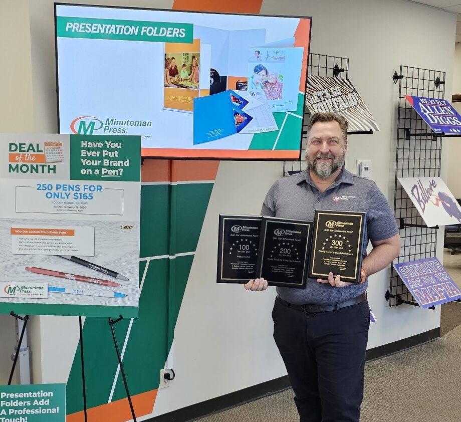 Wes Froebel (Image courtesy of Minuteman Press)