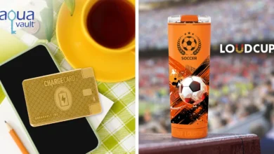 AquaVault and LoudCup products - Images courtesy of Koozie Group