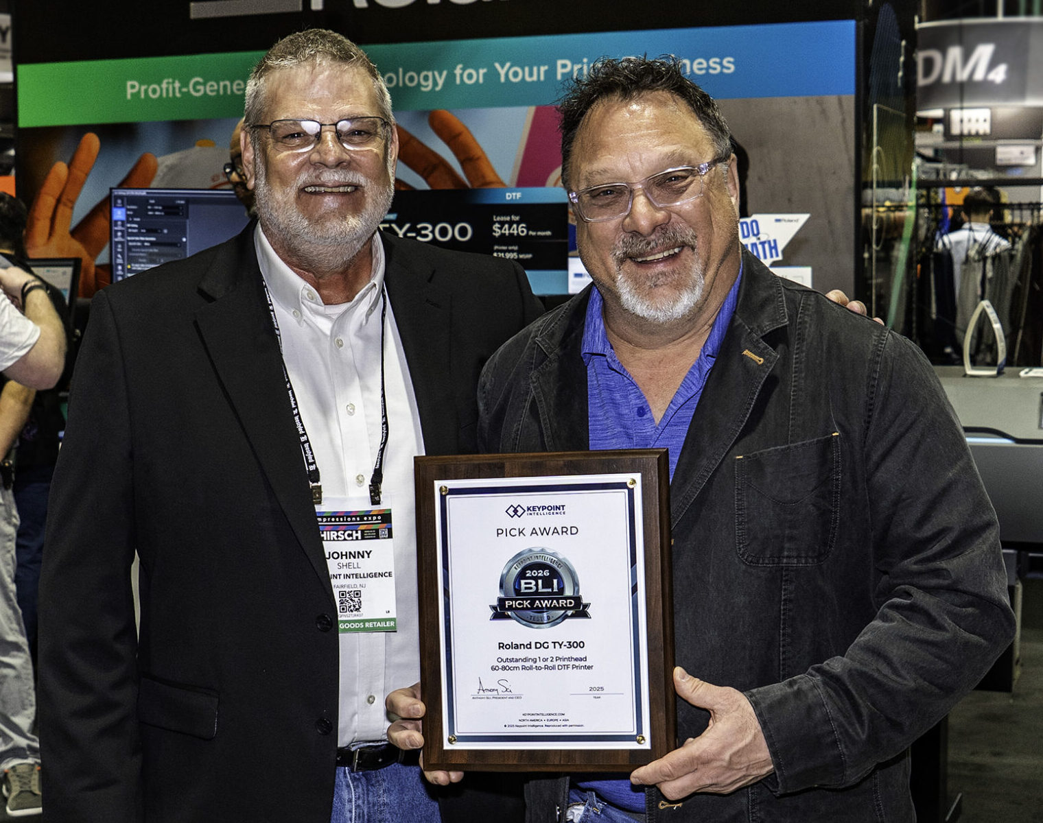 BLI 2026 Award Presentation to Roland DG