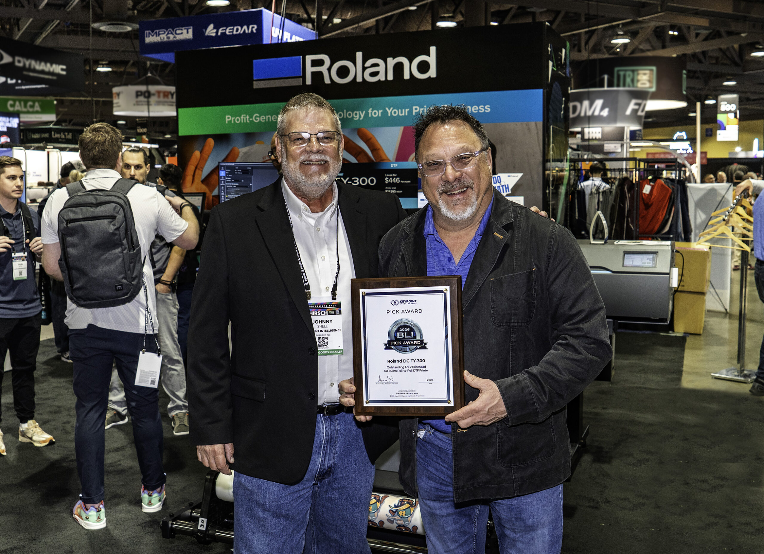 BLI 2026 Award Presentation to Roland DG