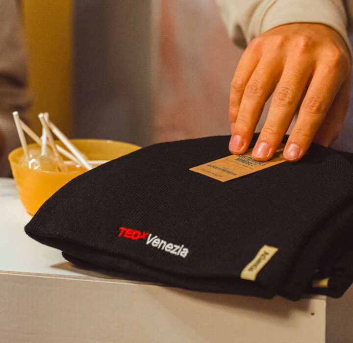 TEDx Venice beanie - Image courtesy of Atlantis Headwear