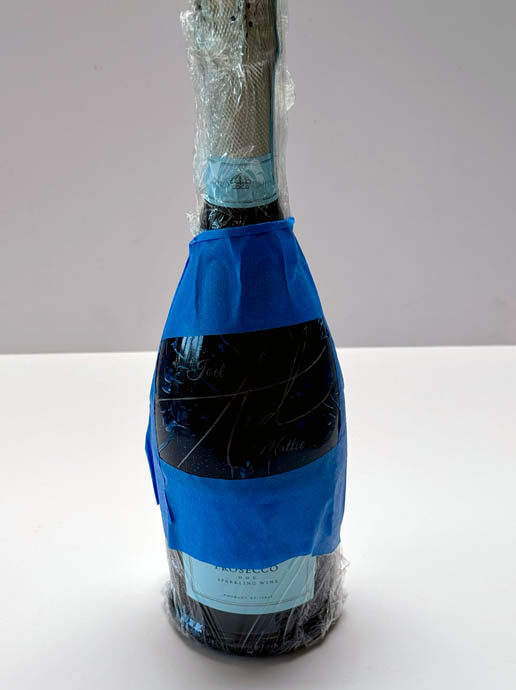 Bottle wrapped with blast wrap e1774361726908