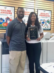 Martin Neal and Tamika Neal (Images courtesy of Minuteman Press)