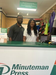 Martin Neal and Tamika Neal (Images courtesy of Minuteman Press)