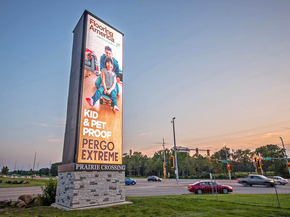 Prairie Crossing Ace Sign