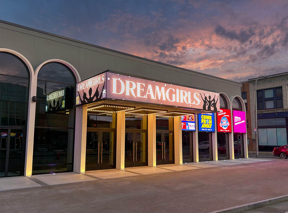 Sheas 710 Theatre Ulrich Sign Co Inc XVS 6mm Mitered 192x2400 XVS 6mm 336x1344 Buffalo NY 186978 4x51 45x513 186979 7x28 4 Cabinets 75x78 1200x900 e1774014428140
