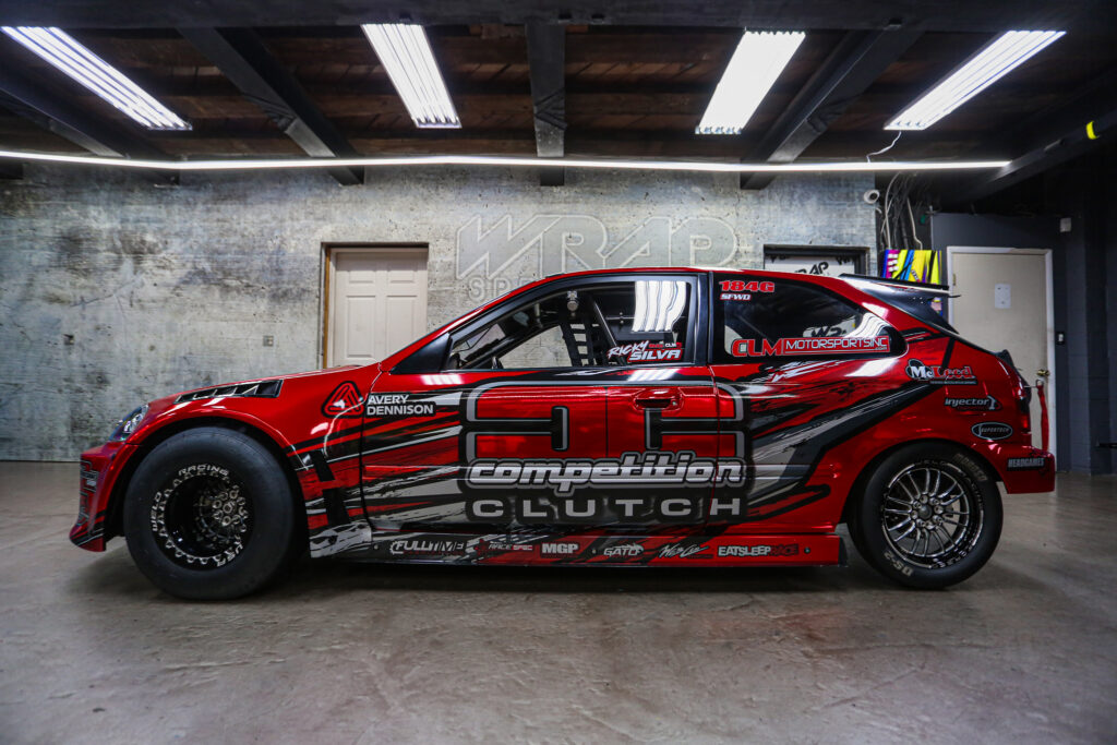 Image 1 Ricky Silva Racing Avery Dennison FWD Honda Civic Racecar