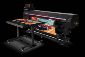 Mimaki UJ330H 160 bed With Graphic Angle