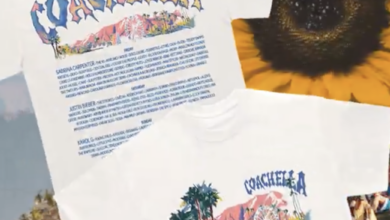 Coachella T-shirt merch - Image credit BELLA+CANVAS