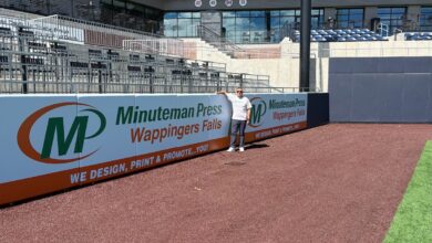 Rob Russini at Minuteman Press Terrace.
