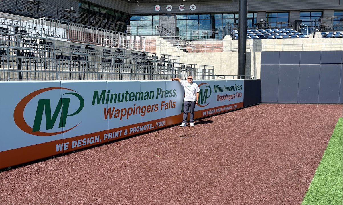 Rob Russini at Minuteman Press Terrace.