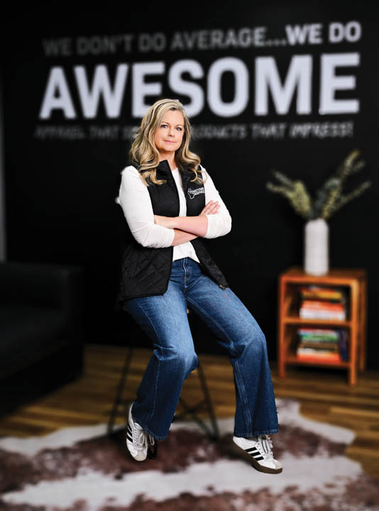 Cassie Evans, owner, Hometown Graphics