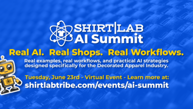 SHIRT LAB 2026 AI SUMMIT BANNER