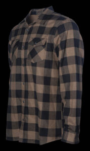 ProductPicks Independent Trading EXP50F Brown Black Flannel Shirt79