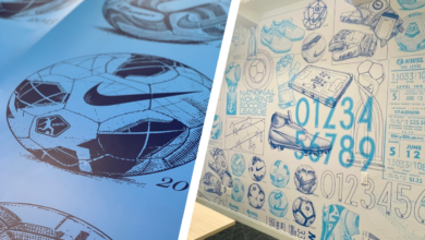 wall graphics - Images courtesy of Manhattan Signs