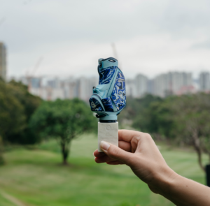 Each of the Mimaki 3D printed replicas faithfully brings the designers bold visions to life by capturing the form texture and artwork of the original bag within the Art of Golf series scaled e1783449875947