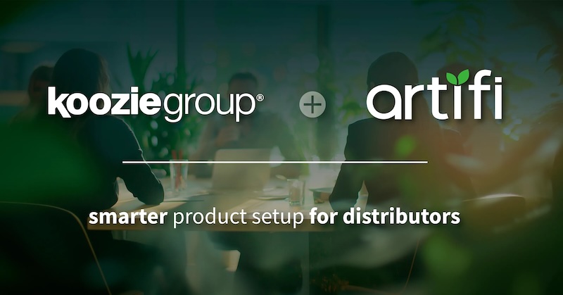 Koozie Group Artifi partnership