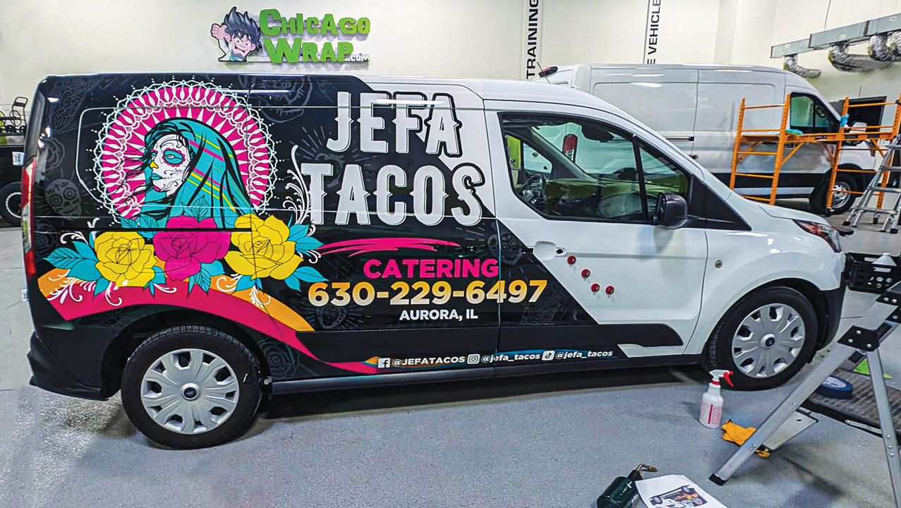 Mumm Chicago Wrap jefa taco wrap