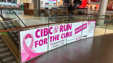CIBC Run for the Cure signage printed by Image360