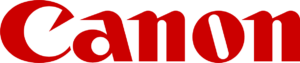 Canon logo Red RGB