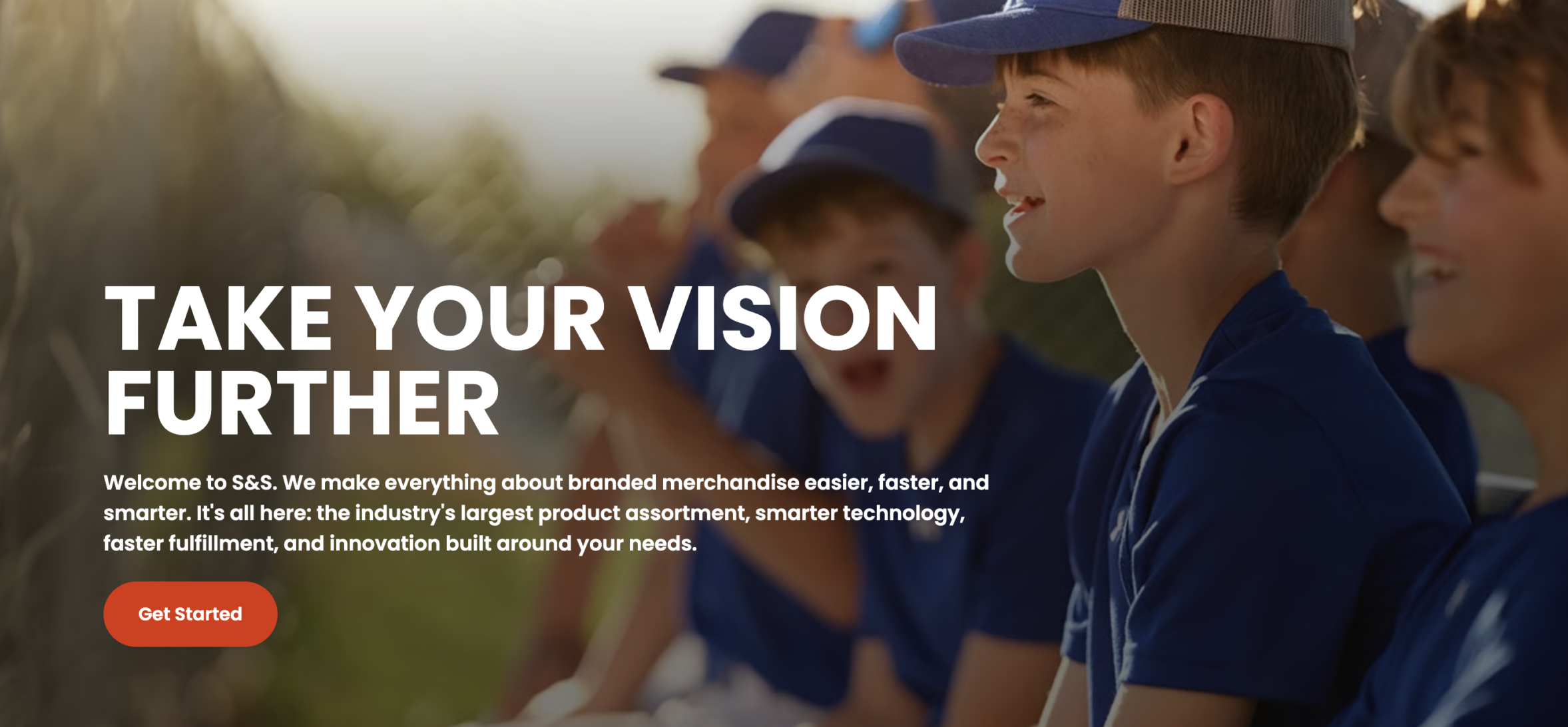 S&S rebranded website