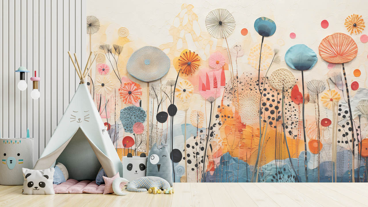 wide-format roll-to-roll printed wall wrap