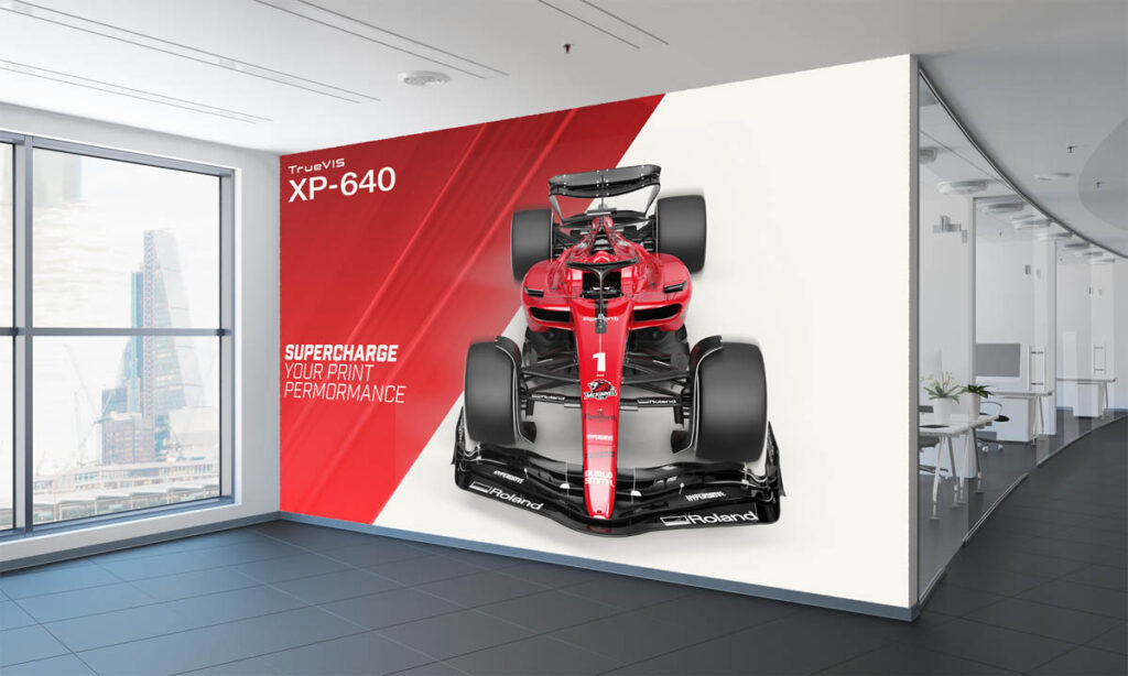 Zalutko Roland Wall Graphics Roland DG TrueVIS XP 640 high speed printer 1