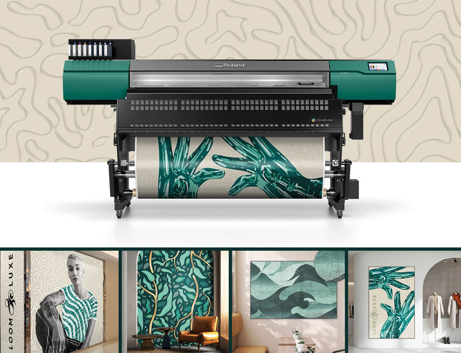 wide format roll to roll printer