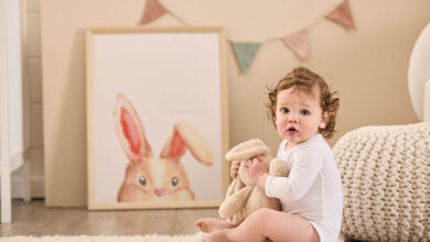 childrenswear - baby in onesie