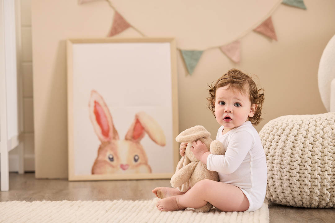 childrenswear - baby in onesie