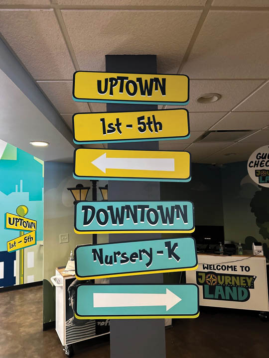 SP Fennema Keen Signs JCC directional signs95
