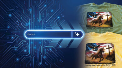 AI prompt to T-shirt design