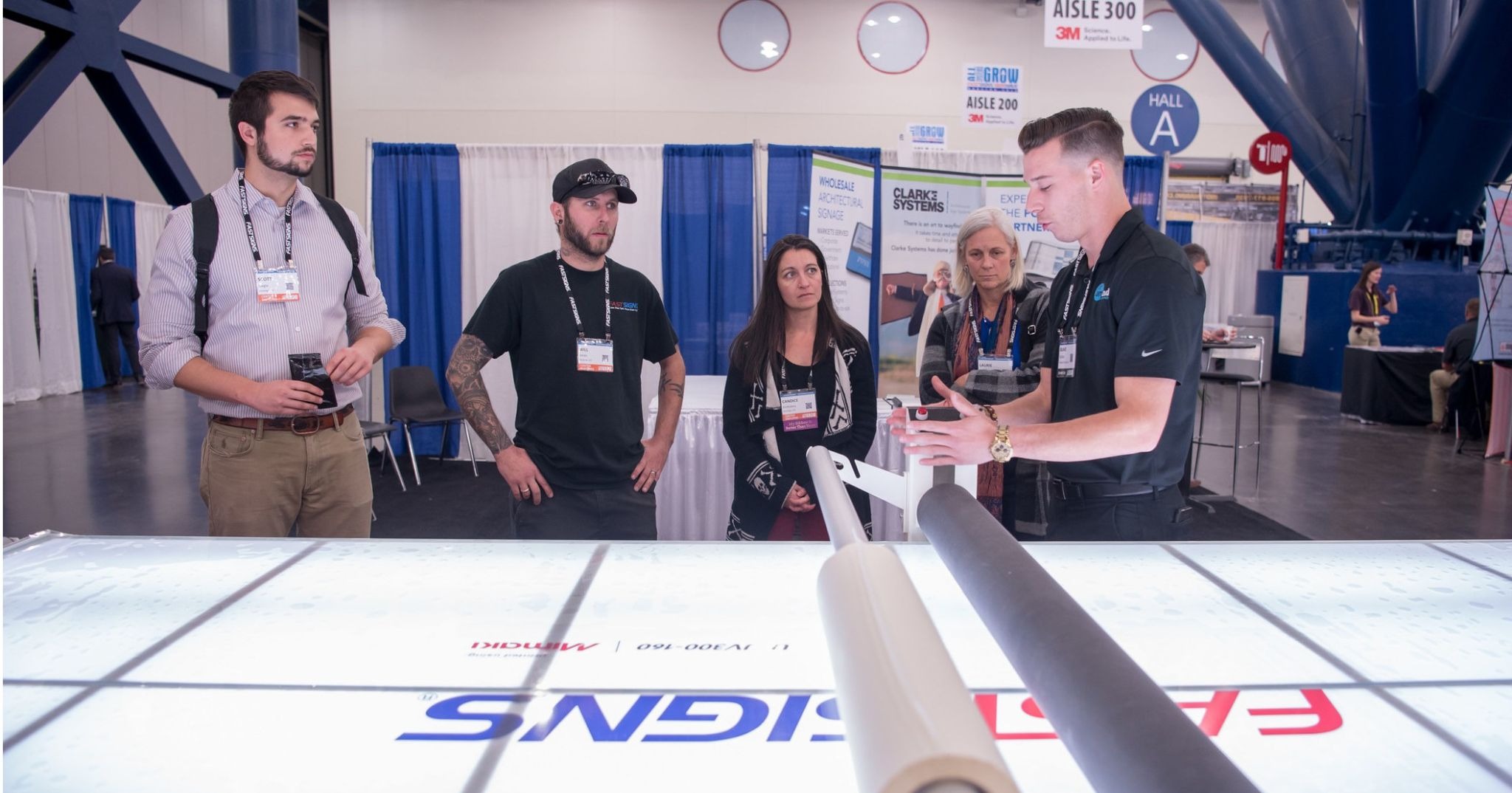 sign manufacturing day at FASTSIGNS